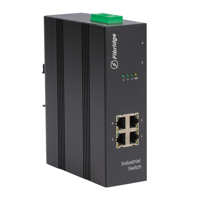 F6-4GT Din导轨工业4端口1000Base-Tx开关