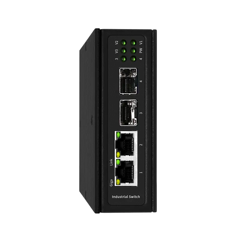 F6-5800-2GT2S非托管2端口GE SFP和2端口GE Base-Tx工业交换机